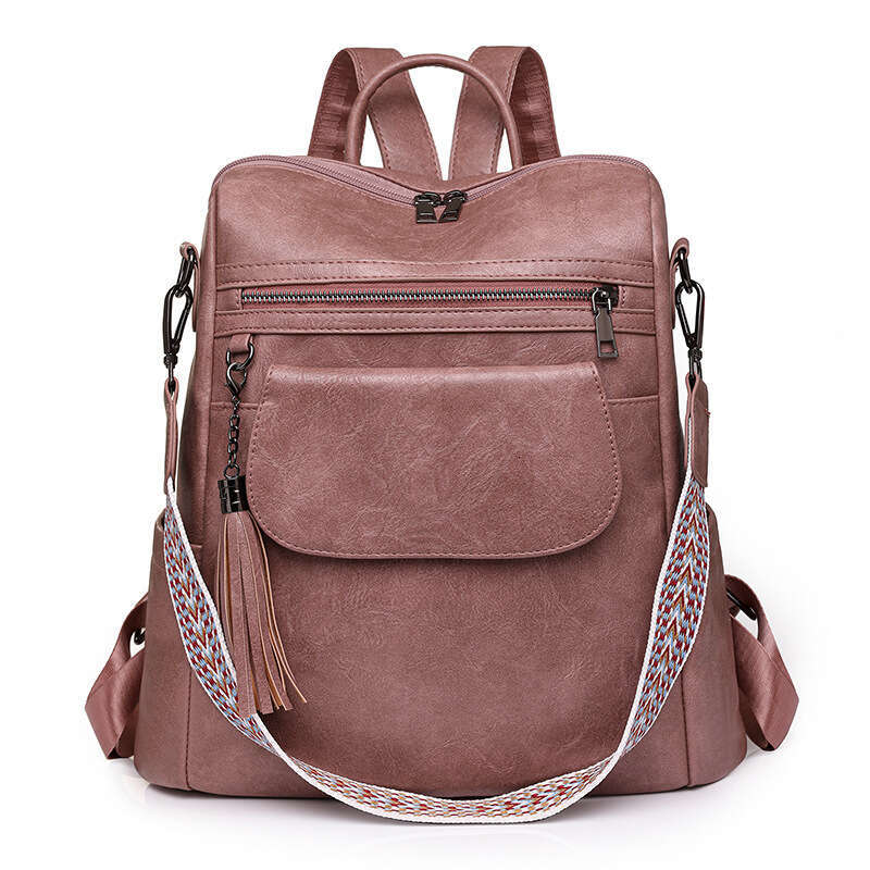New Style Large Capacity Dual-Use Shoulder Crossbody Bag Casual Women's Backpack B5