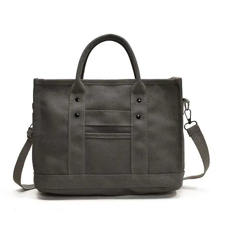 Trendy Large Capacity Canvas Crossbody Bag for Women Casual Commuting Fashionable Student Class Stylish Shoulder Bag XJ2520528