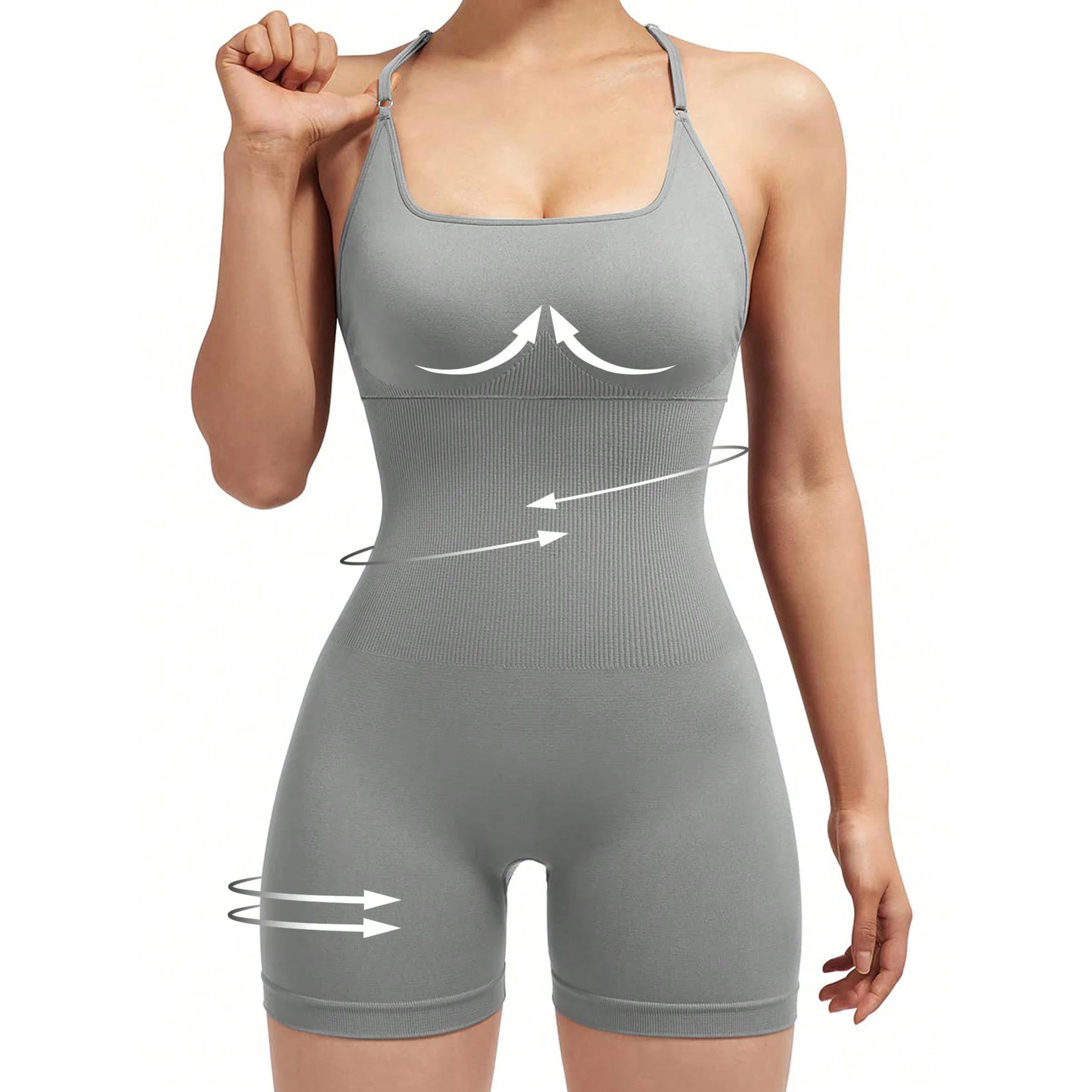 Seamless Sexy Peach Butt Fitness Wear Cross-Border European American Style Yoga Suit Without Awkward Lines Sports Backless Desig Yoga Suit One-Piece Y