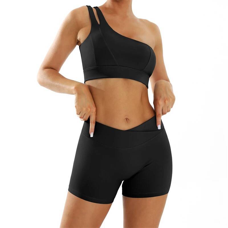 Skinny Sports Suits Yoga Set 2 Piece Women's Tracksuit Fiess Clothes Flared Pants Sets Gym Outfit Woman Workout Sportswear