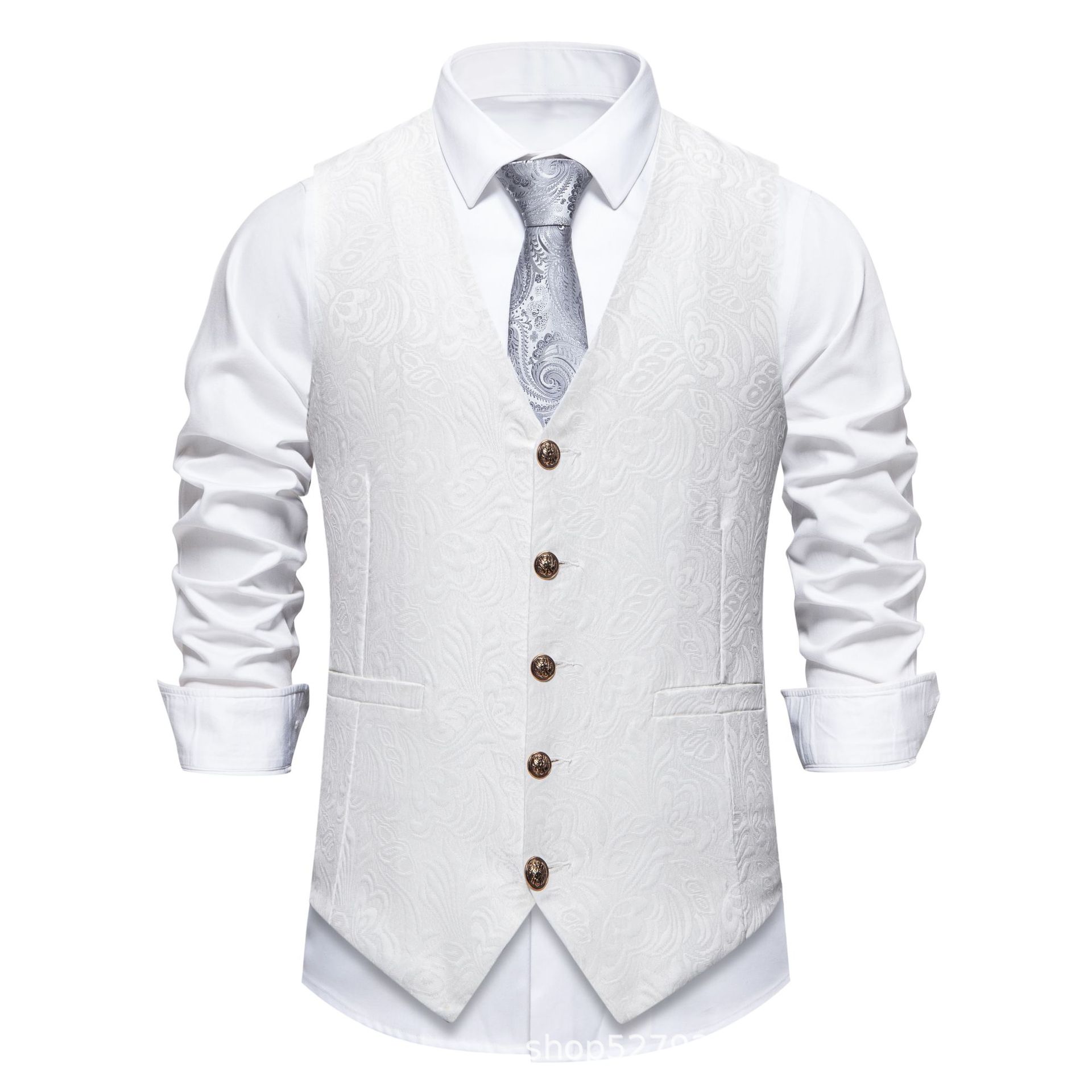 Slim Fit k1290 Single-Breasted Business Suit Jacket - Stylish Tailored Look