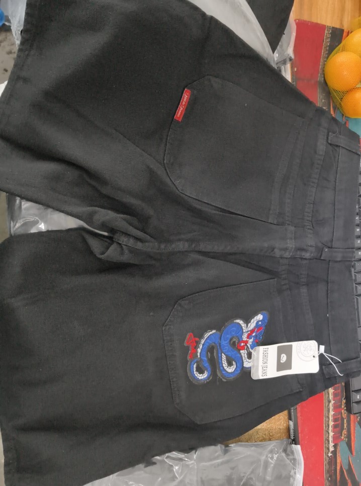 Men's Pants Shorts Y2K Hip Hop Pocket Baggy Denim Gym Men Women Summer Harajuku Gothic Basketball Streetwear