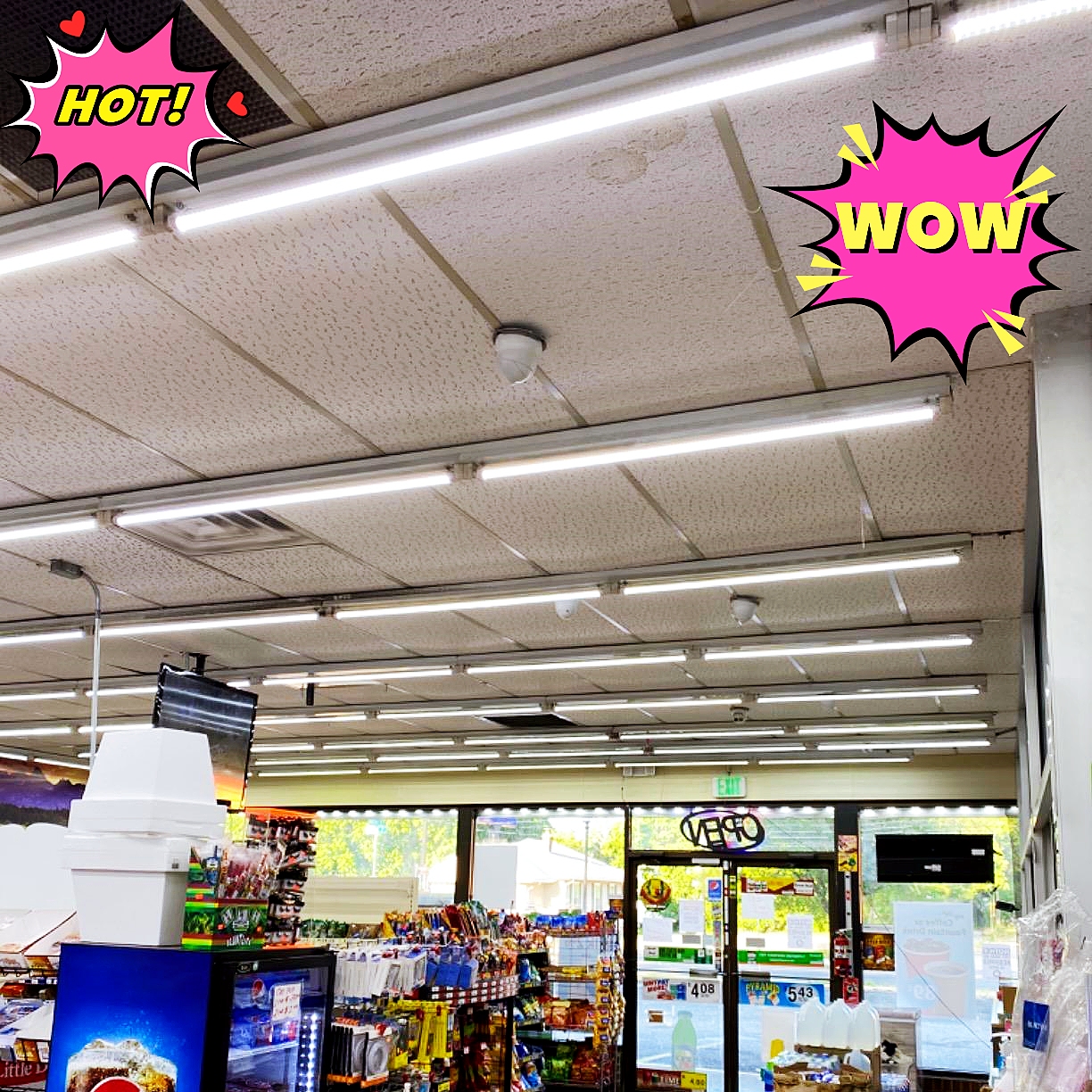 LED G13 Bulbs Tubes 4 Feet FT 4ft LED Tube 18W 22W T8 Fluorescent Light 6500K Cold White Factory Wholesale US Stock CNSUNWAY LIGHTING Garage Shop Ceil