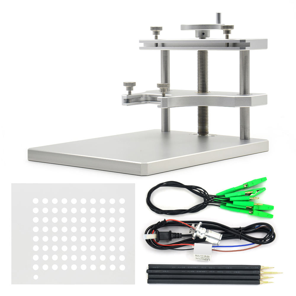 Latest LED BDM Frame With 22PCS Adapter Full Sets BDM Table for KTAG KESS Fgtech ECU Programmer ECU Chip Tuning Flasher Tester