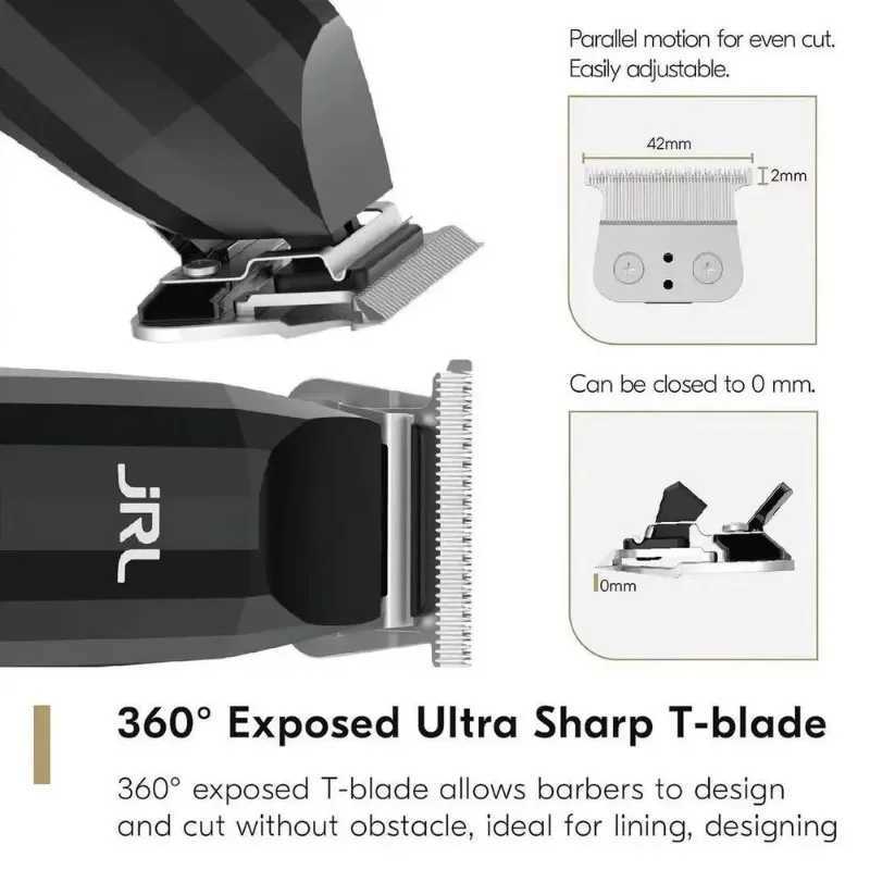 JRL Clipper Professional Hair clippers for men 2020C Clipper Cool Blade Technology for Mens Grooming - Rechargeable Clippers z250529