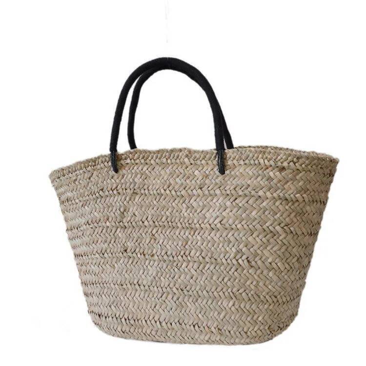 2018 Knitted Straw Summer Bohemia Fashion Women's Handbags Shoulder Beach Bag Big Tote Bags Tassel Big Size Boho Style
