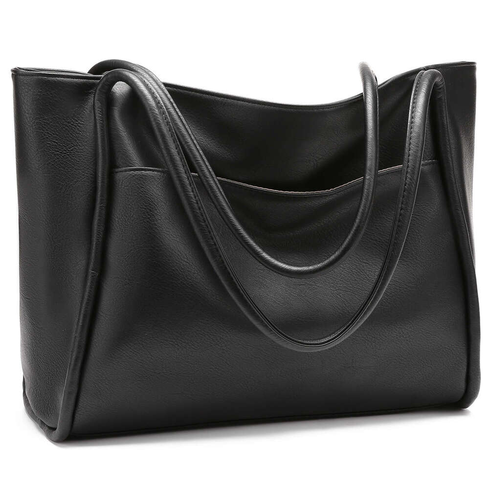 2025 New PU Leather Women's Tote Summer Handbag Large Capacity Shoulder Bag for Work Commute