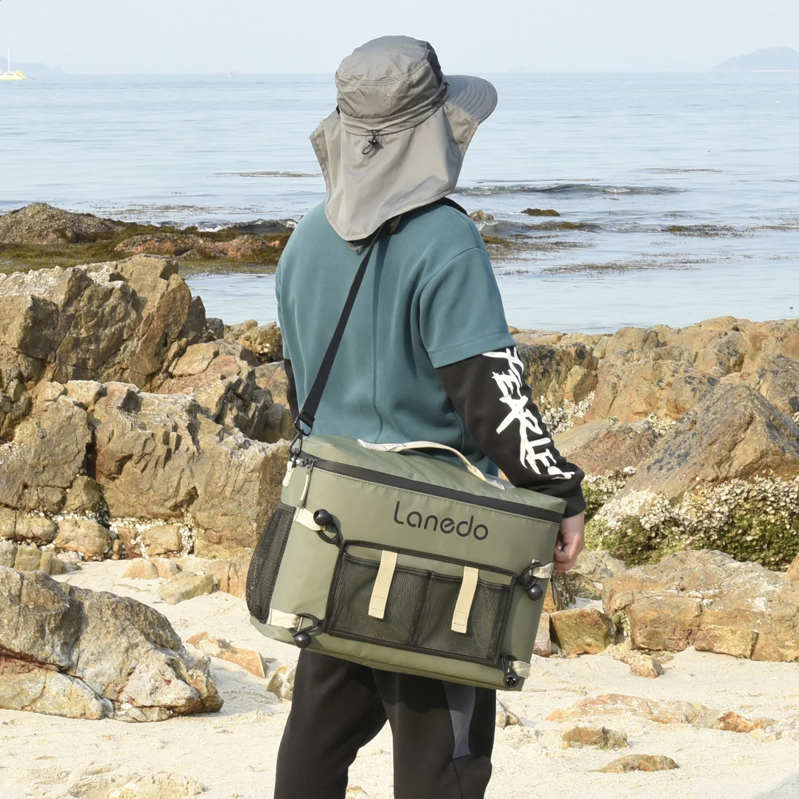 Leakproof Outdoor Camping Insulated Unisex Lunch Bag Water Cooler Bag 250528