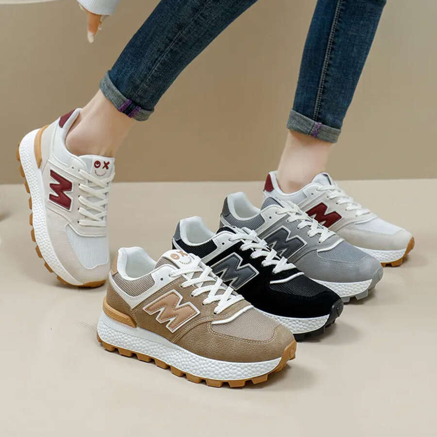 free shipping designer women outdoor sneakers sports red grey brown running shoes breathable athleisure runners trainers Designer Shoes