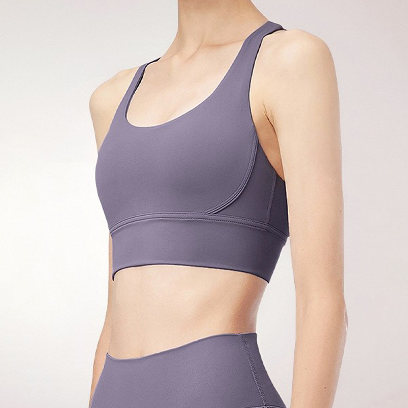 Women's Ergonomically Designed Quick-Dry Fitness Top with Hidden Bra Support