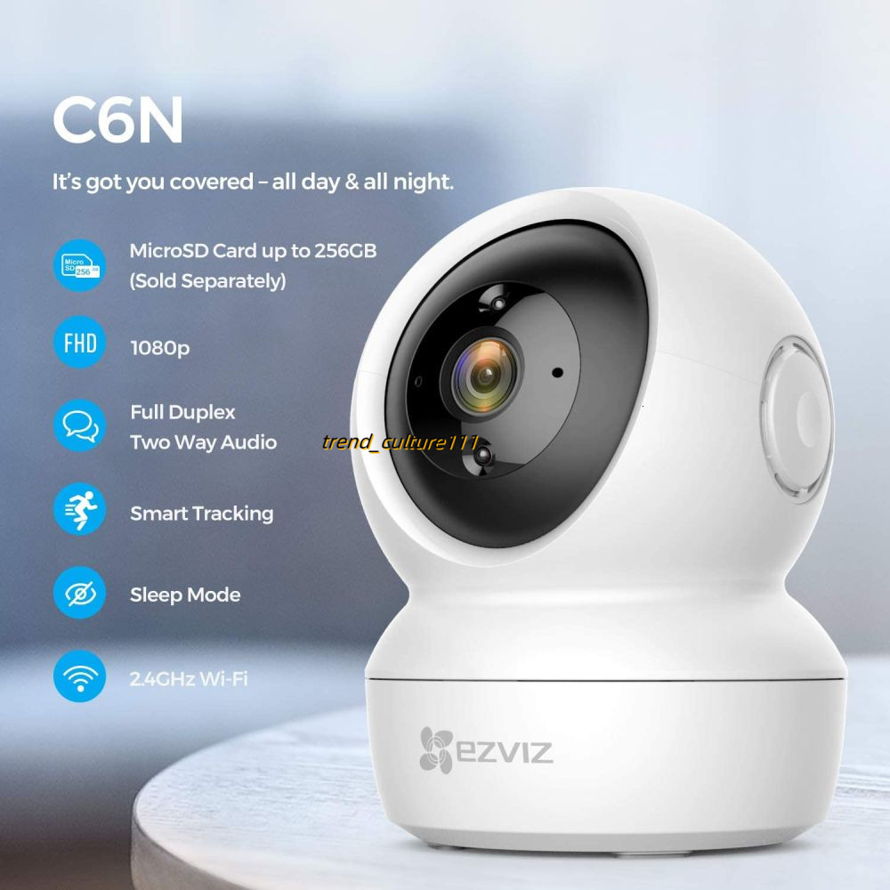 EZVIZ 2MP C6N 4MP Full HD Resolution Pan & Tilt Wireless Security / CCTV Camera