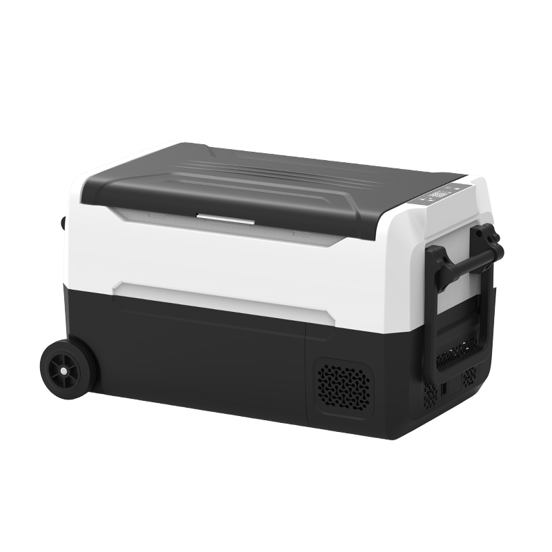 EA compressor car mini refrigerator 35-55L bass ≤ 35 decibels dual-use 12v24v