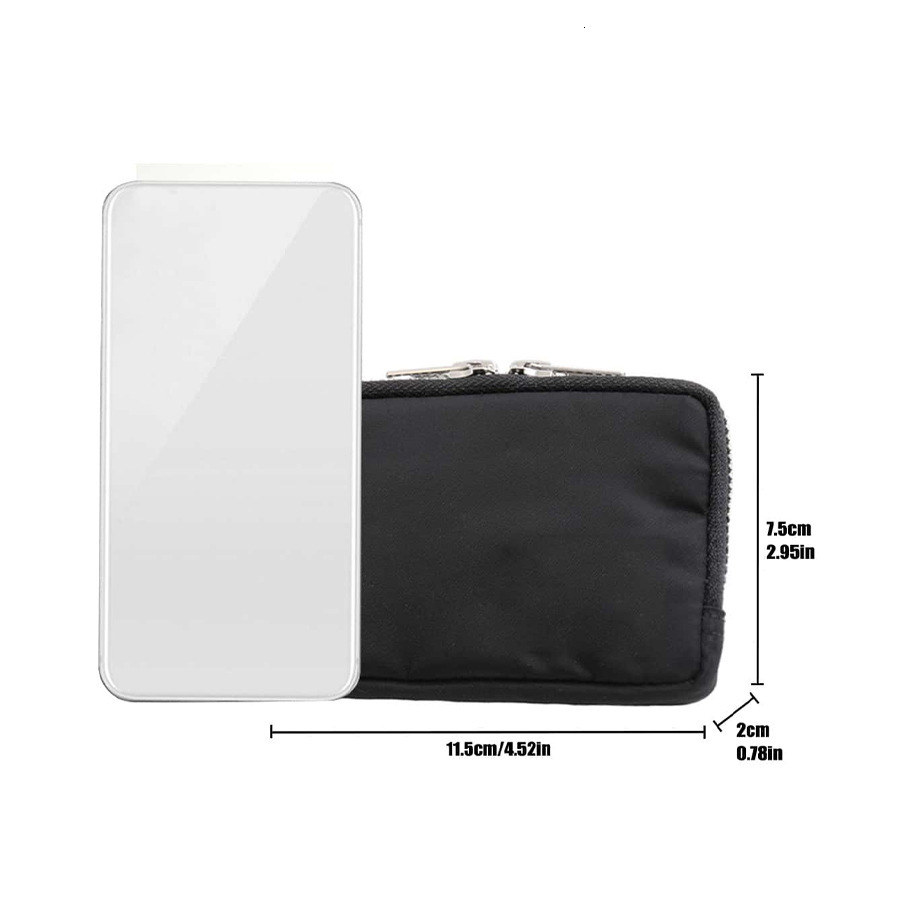 New Wallet Men Storage Fashionable Modern Leather Mini Snap Free delivery Magnetic Black Card Holder Coin Pocket Credit