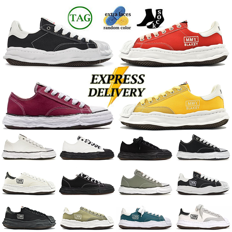 Designer Men Women Mihara Causual Shoes Platform Sneakers Black White Red Green Yellow Olive Designer Luxurious Thick Soled Canvas Shoes Size 36-45