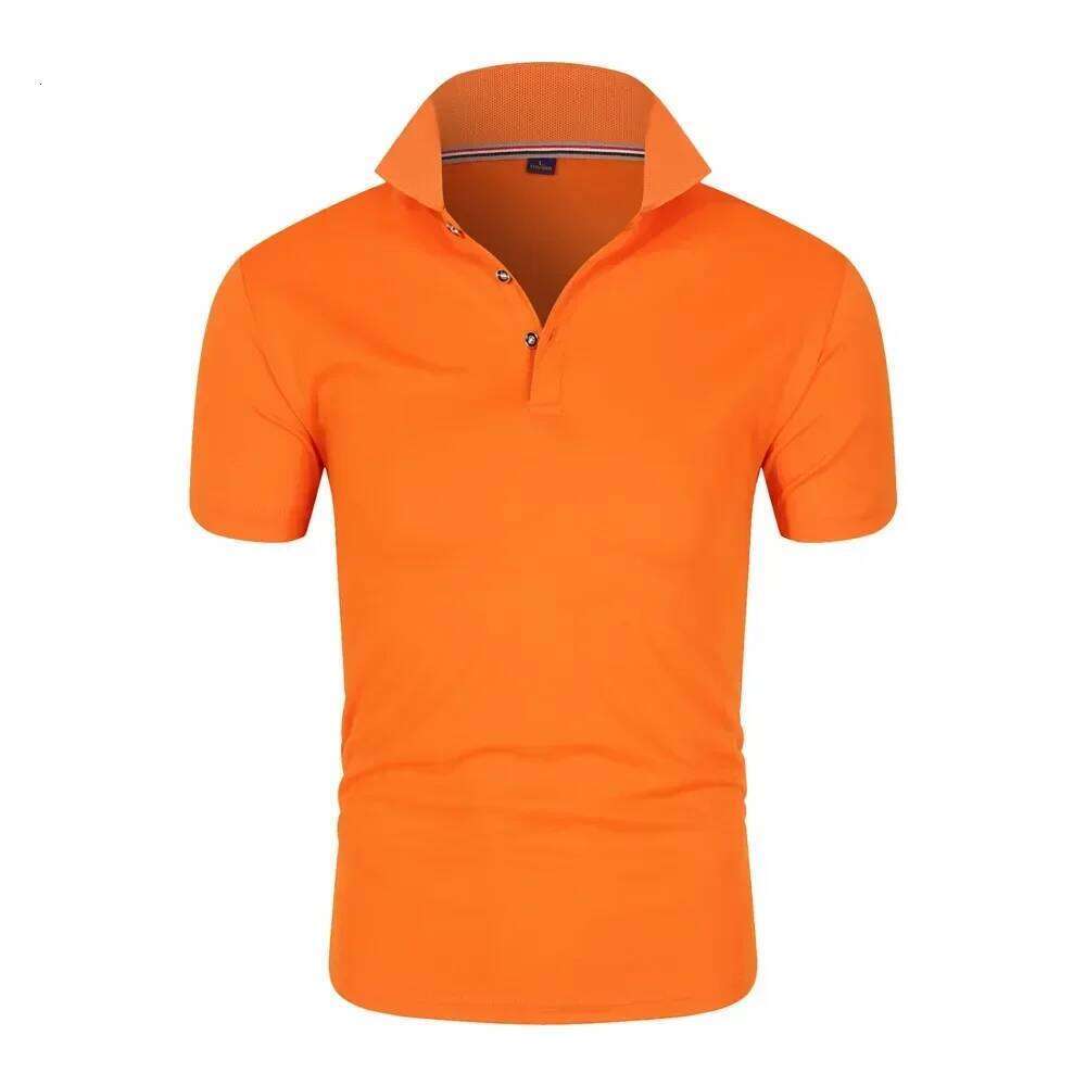 Men's Short Sleeve T-Shirt, Fashion Streetwear, Polo S-4XL, Casual Lapel Sweater, Breathable, Summer New Arrival