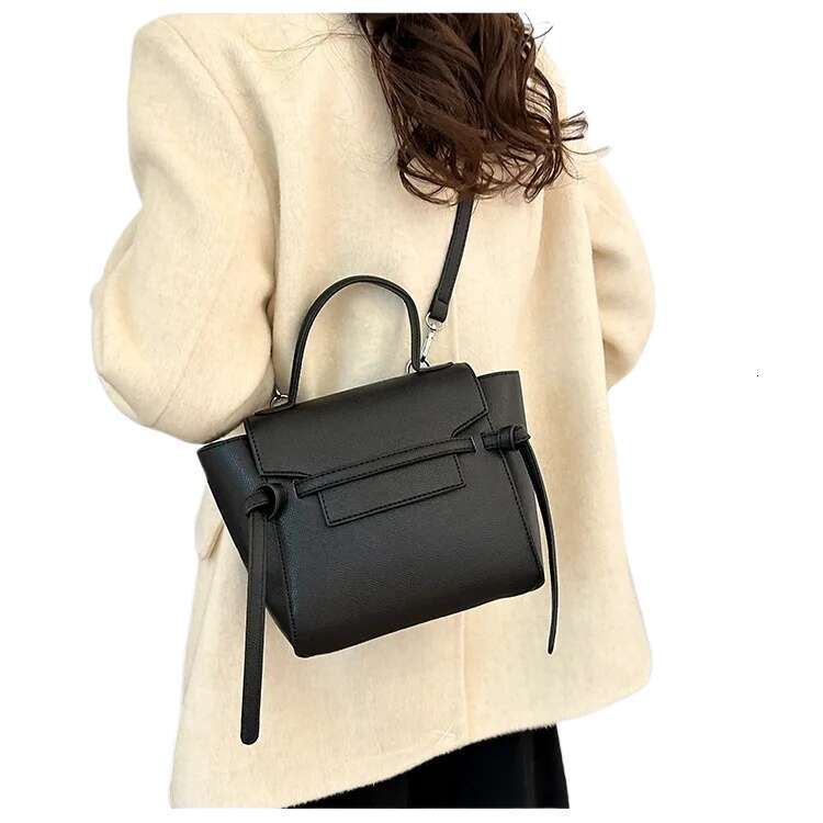 Designer Bag New Women S Belt Palm Grain Leather Crossbody With Winged Design Smile Strap Way Tote Shoulder Bag For Daily