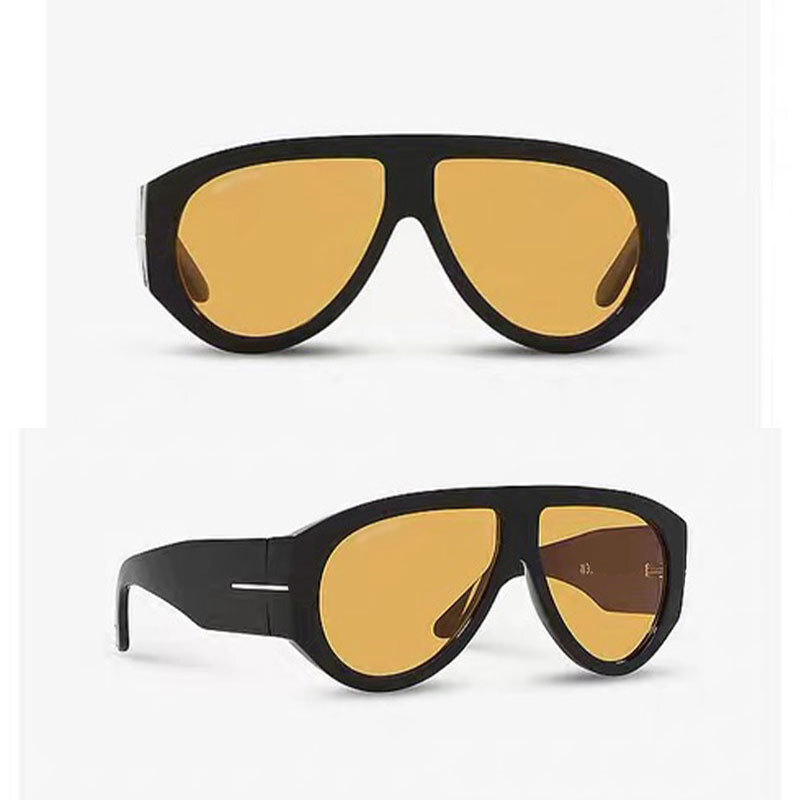 tf tom''ford''fordd''designer sunglasses men chunky plate frame ft1044 oversized glasses fashion for women black sport styles original box Y3VB