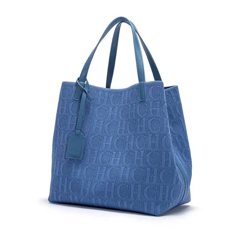 CH Shoulder Bag Fashion Classic New Pure Color Outer Pocket Ladies High Quality Craft Large Capacity Handbag