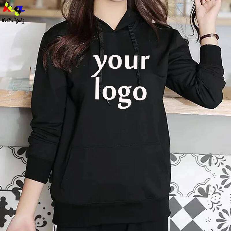 Women's Wear Customized/Designed DIY Men's And Women's Sweatshirt Long Sleeve Hoodie Advertising/Team Top