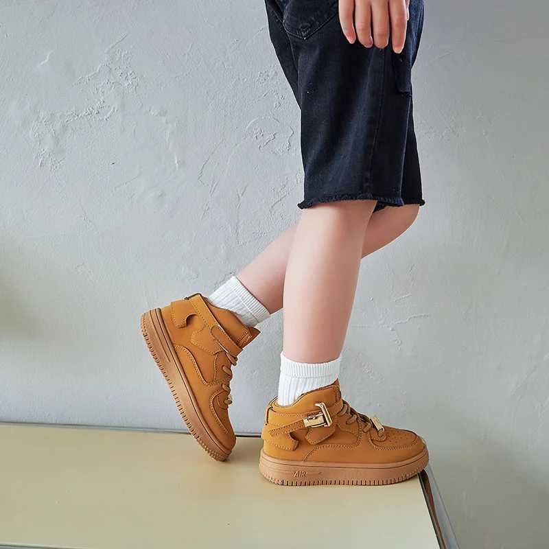 Kids High Top Spring and Fall Sneakers Soft Walking Shoes for Babies Boys Girls School Sneakers for Kids 2024 W250529