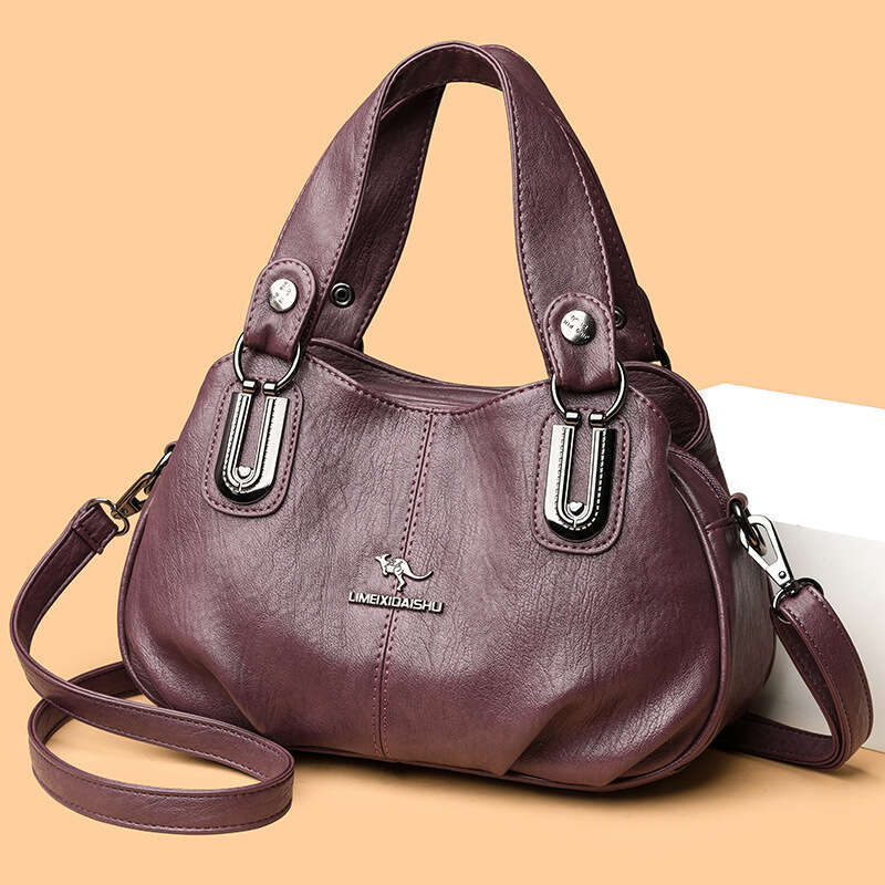 Large Capacity Shell Handbag Spring Summer New Style Middle-Aged Mom Multi-Compartment Single Shoulder Crossbody Bag B5