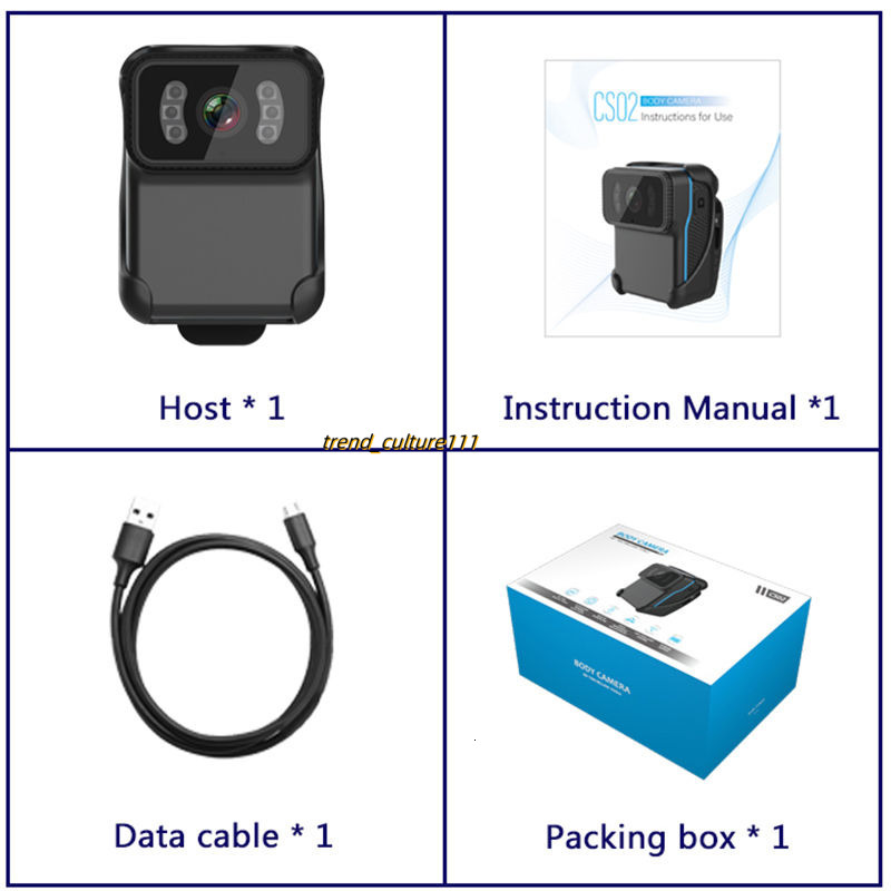 1080P HD Portable Body Action Camera WiFi DV Camcorder Loop Recording Support TF Card Night Vision Cam MP4 Video
