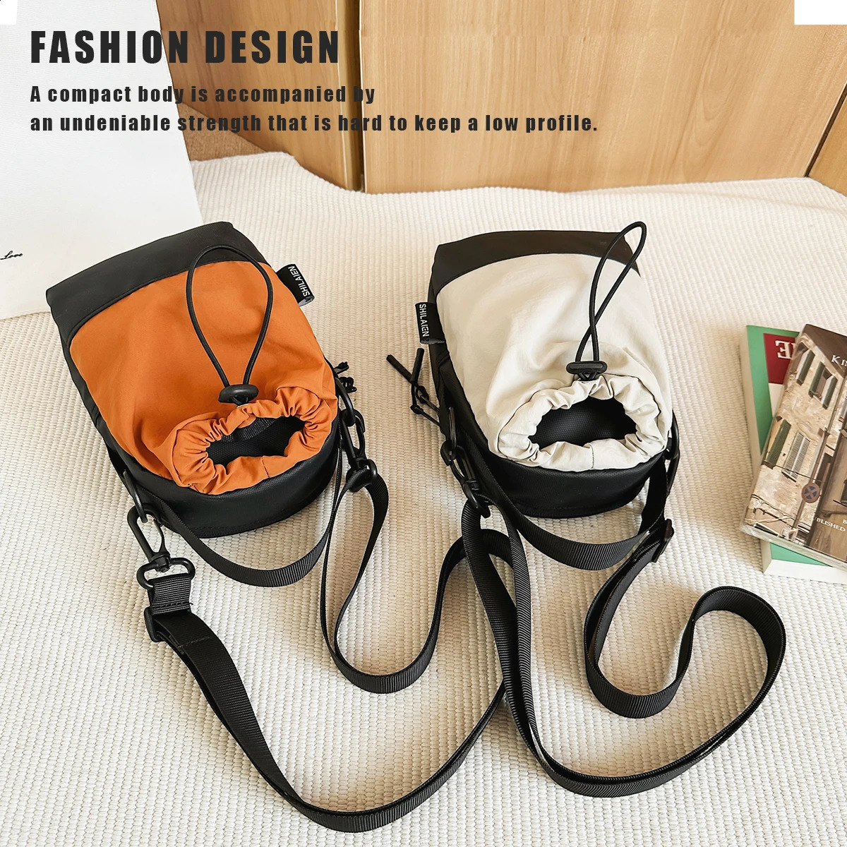Lightweight Outdoor Shoulder Bag Camping Crossbody Mens MultiFunctional Mobile Phone Cycling Travel Water Bottle Cup Bag 250528