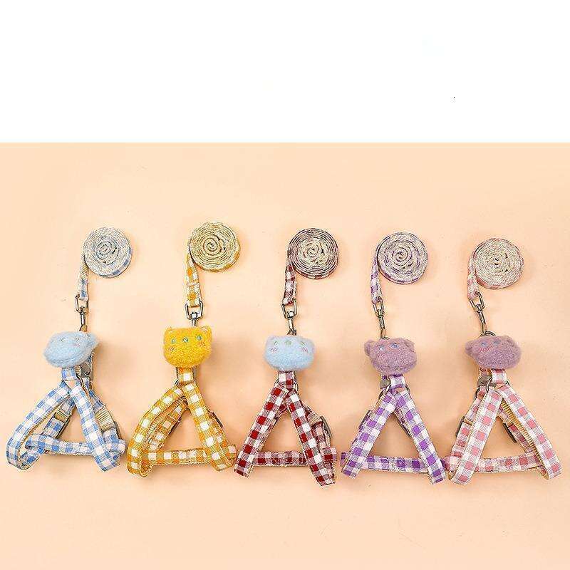 Pet Rope Chain Outdoor Dog Harness Leash Collar Cat Walking