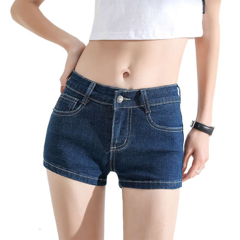 Shorts Women Denim Shorts Low Waist Jeans Women Summer Sexy Stretch Light Color Slim Fit Ultra Shorts Tight Hot Pants New Style Jean Shorts