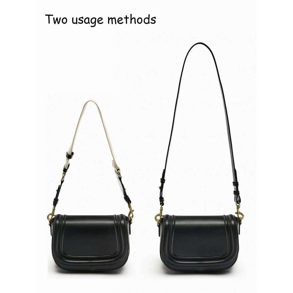 Women's Bags Designer Saddle Popular Foreign Trade Bag, New Wide Shoulder Strap, Diagonal Cross Armpit, Cross-Border Wholesale