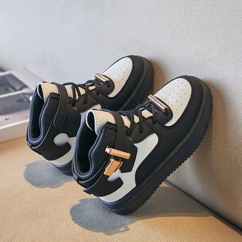 Kids High Top Spring and Fall Sneakers Soft Walking Shoes for Babies Boys Girls School Sneakers for Kids 2024 W250529