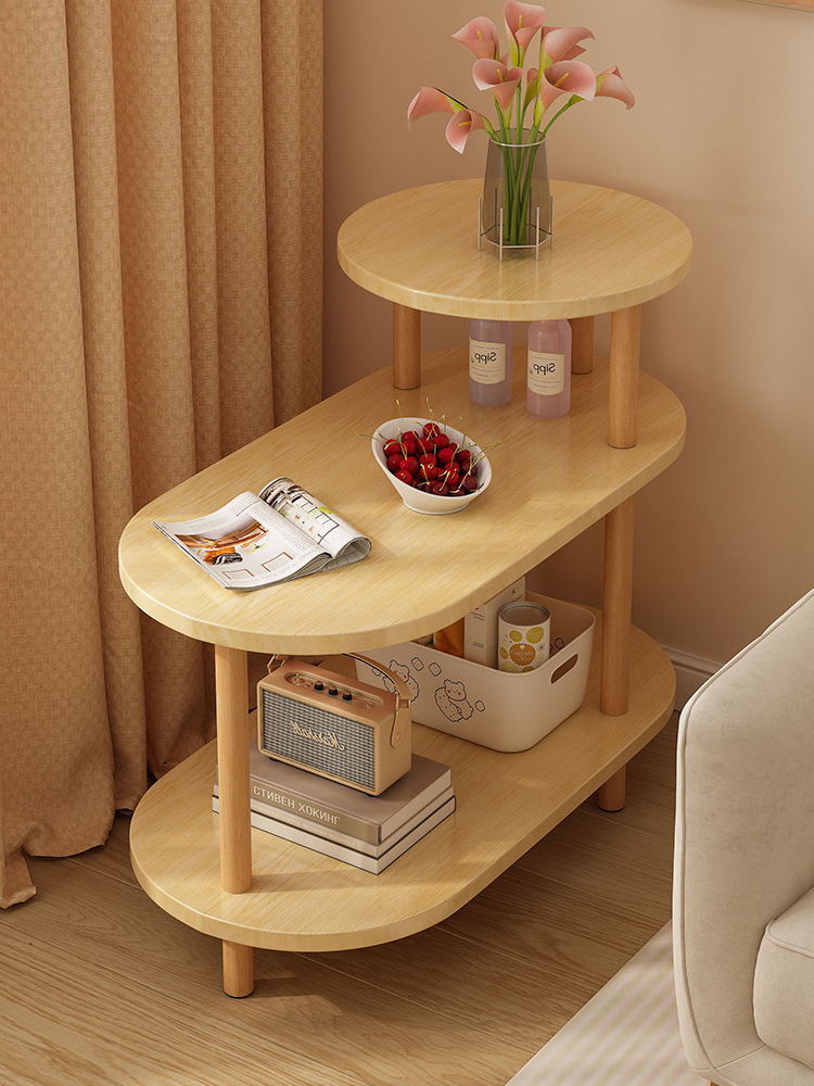 B5294 Sofa rack square side cabinet home living room small table simple coffee table side cabinet