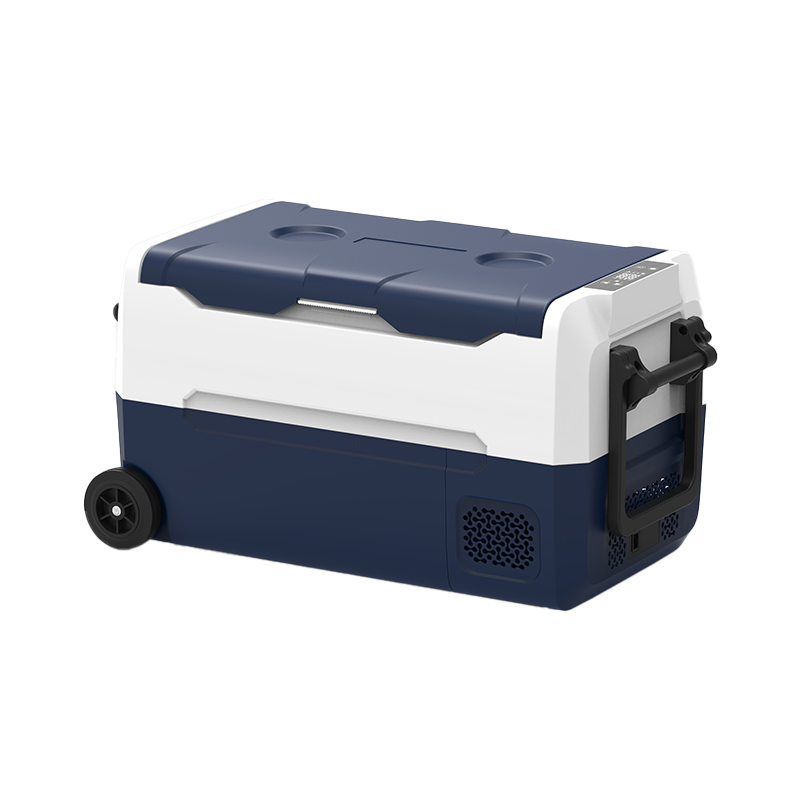 EA compressor car mini refrigerator 35-55L bass ≤ 35 decibels dual-use 12v24v