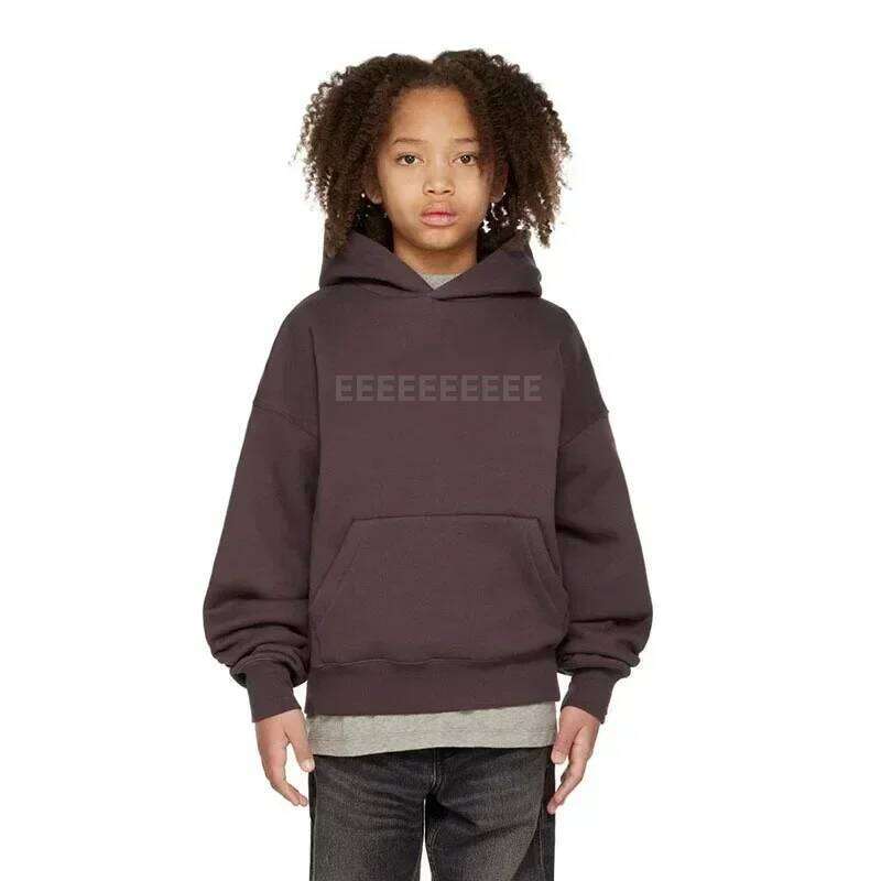 Women's Wear Design Children's Chest 3D Letter Hoodies Designer Brand Boys High Street Hooded Sweaters Girls Loose Tops