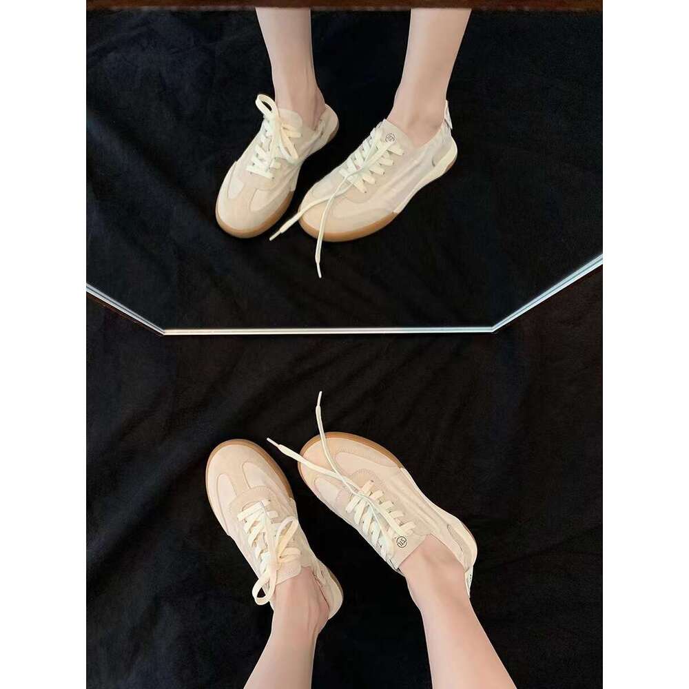 Grape Mom Same Style 2023 Autumn New Casual Versatile Sports Sneakers Breathable Lightweight German Training Shoes for Women