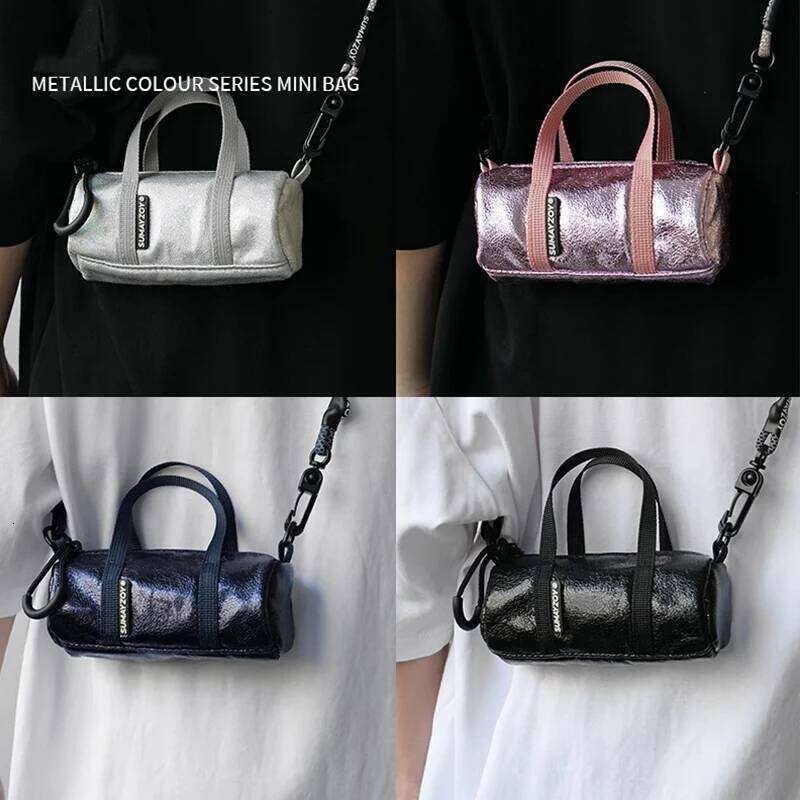 New Korean Fashion Female Casual Zipper Pouch Simple Crossbody Women Handbags Mini Purse Shoulder Bag