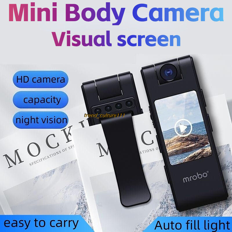 Charmant Lovely Ultra HD Mini Camera Portable Digital Video Recorder Police Body Cam Infrared Night Vision Sports DV Small Camcorder