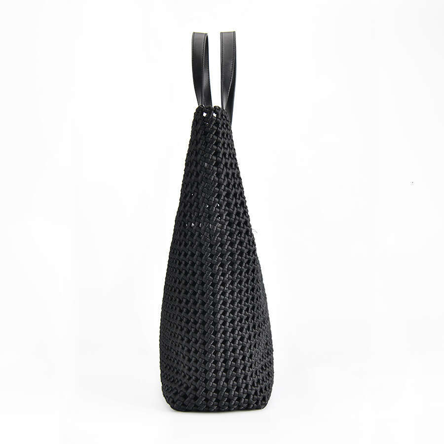Tote Bag New Handwoven Shoulder Large Capacity Women S Tote Fashion Mother Daughter Bag Internet Celebrity Hot Sale Shoulder Bag Braided Handbag