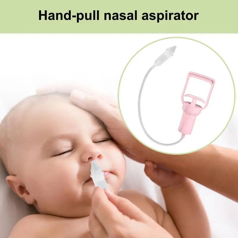 Baby Nasal Aspirator Powerful Hand Pump Safe Comfortable Nose Cleaner For borns Toddlers Kids Congestion Relief Mucus Remover 250529