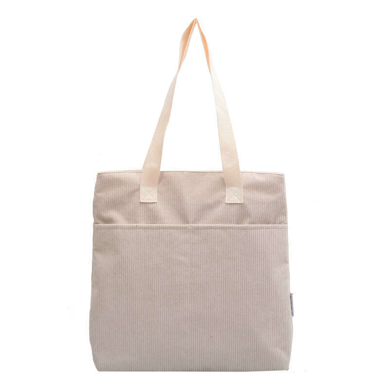 Cloth Korean Style Shoulder for Women Mori Girl Fashion Shopping Casual Tote Plain Bag