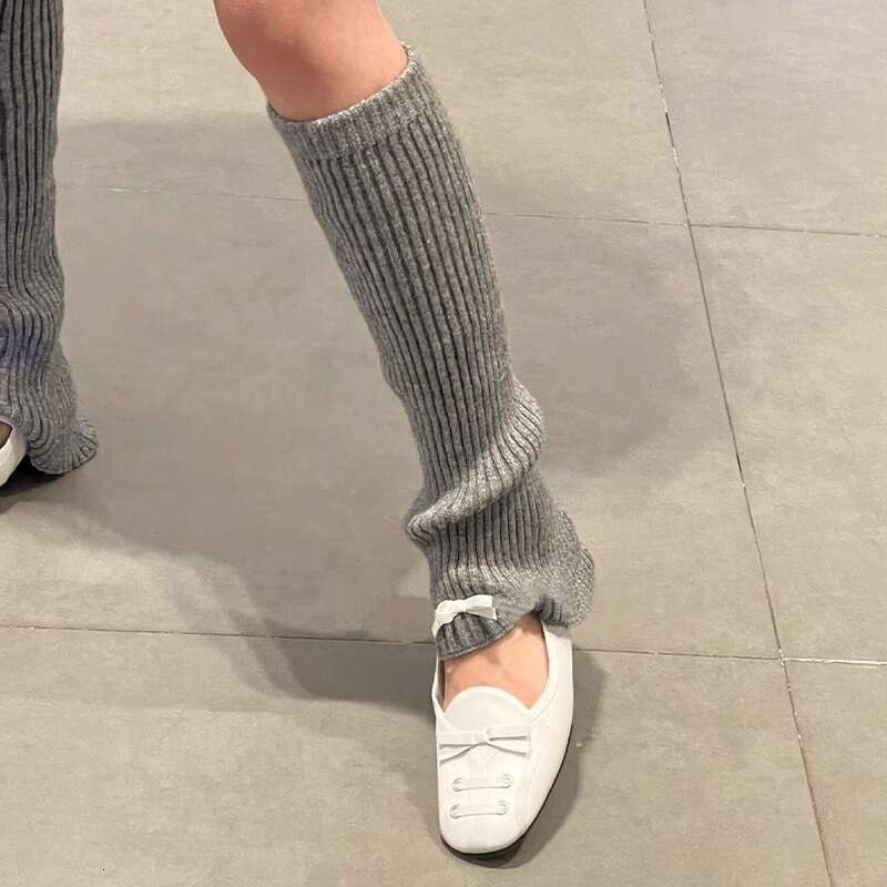 Genuine Leather Korean Style Bowknot Toe Cap Half Slippers for Women Outdoor 2025 New Spring Summer Fashion Flat Mules Sandals