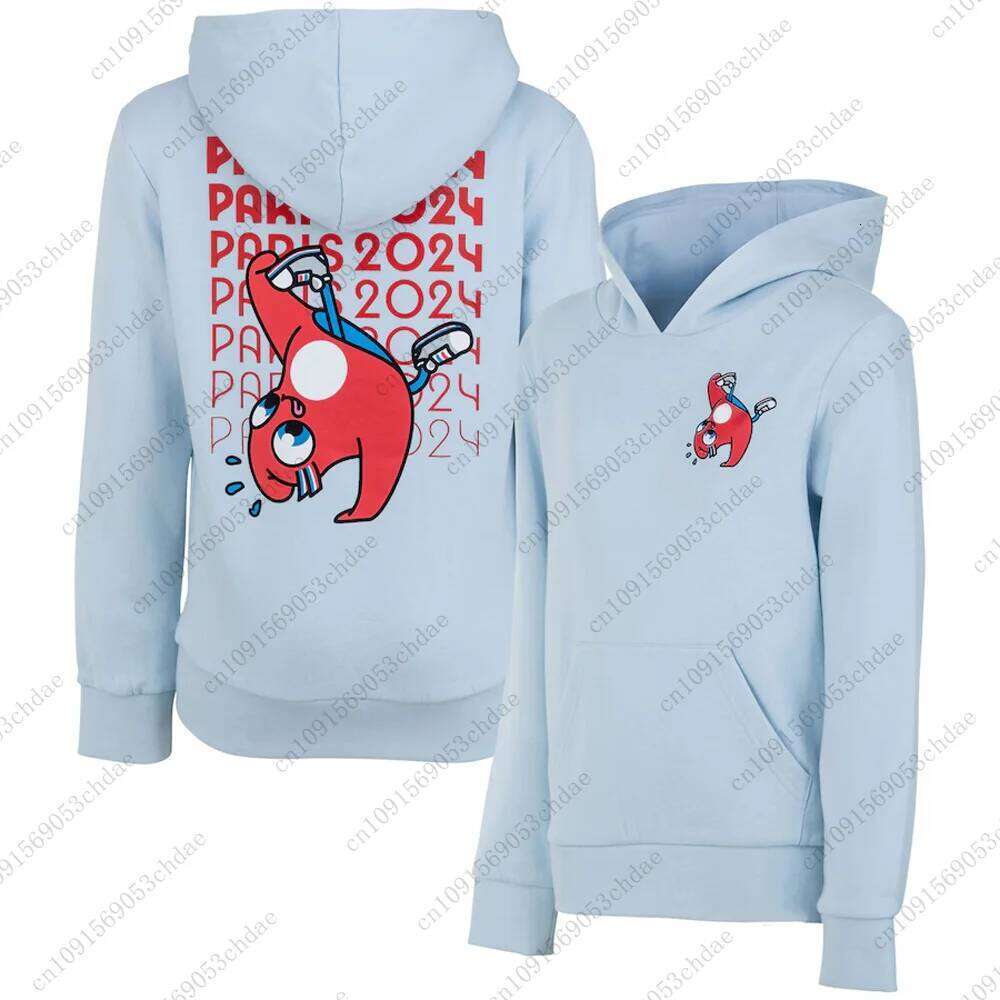 Women's Wear 24-25 New Arrival Mens France Paris Audiences Hoodie Hot Selling Breathable Tops Outdoor Loose Causal Sweatshirt For Adult&Kids