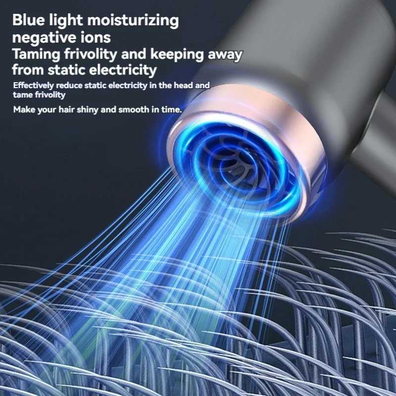 Wireless hair dryer charging hair dryer portable for home use in dormitories negative ion hot and cold hair dryer with1500mAhXJ250528