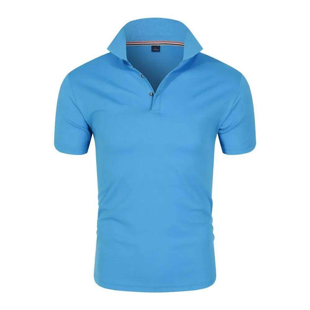 Men's Short Sleeve T-Shirt, Fashion Streetwear, Polo S-4XL, Casual Lapel Sweater, Breathable, Summer New Arrival