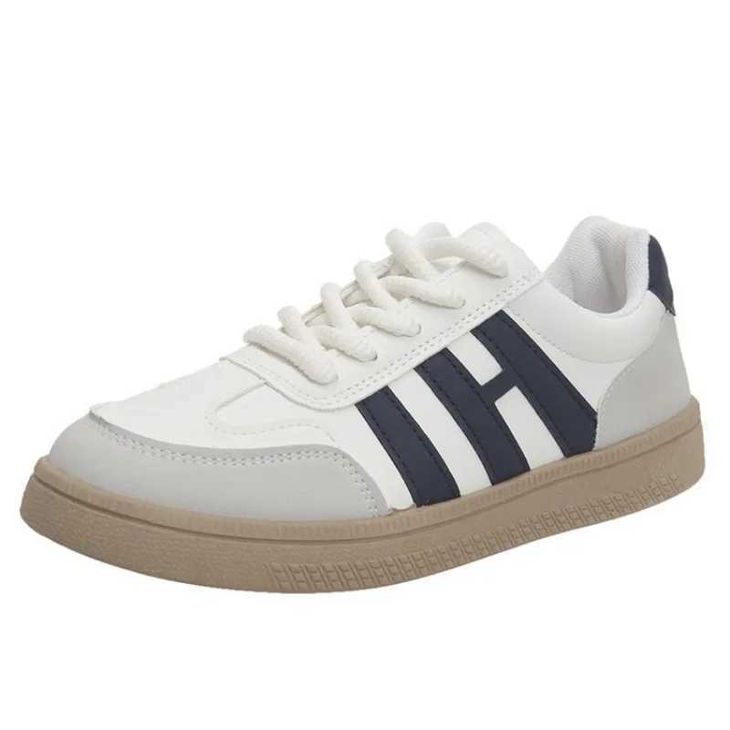2025 New Designer Casual Sneakers for Women Spring Autumn Lace Light Color Match Board Shoes Female High Quality Womens Shoes XJ250529