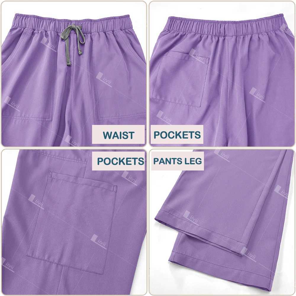 Surgical Uniform Woman Medical Nurse Scrub Set Beauty Salon Workwear Clinical Doctor Work Clothes Nursing Accessories Tunic Suit XJ250529