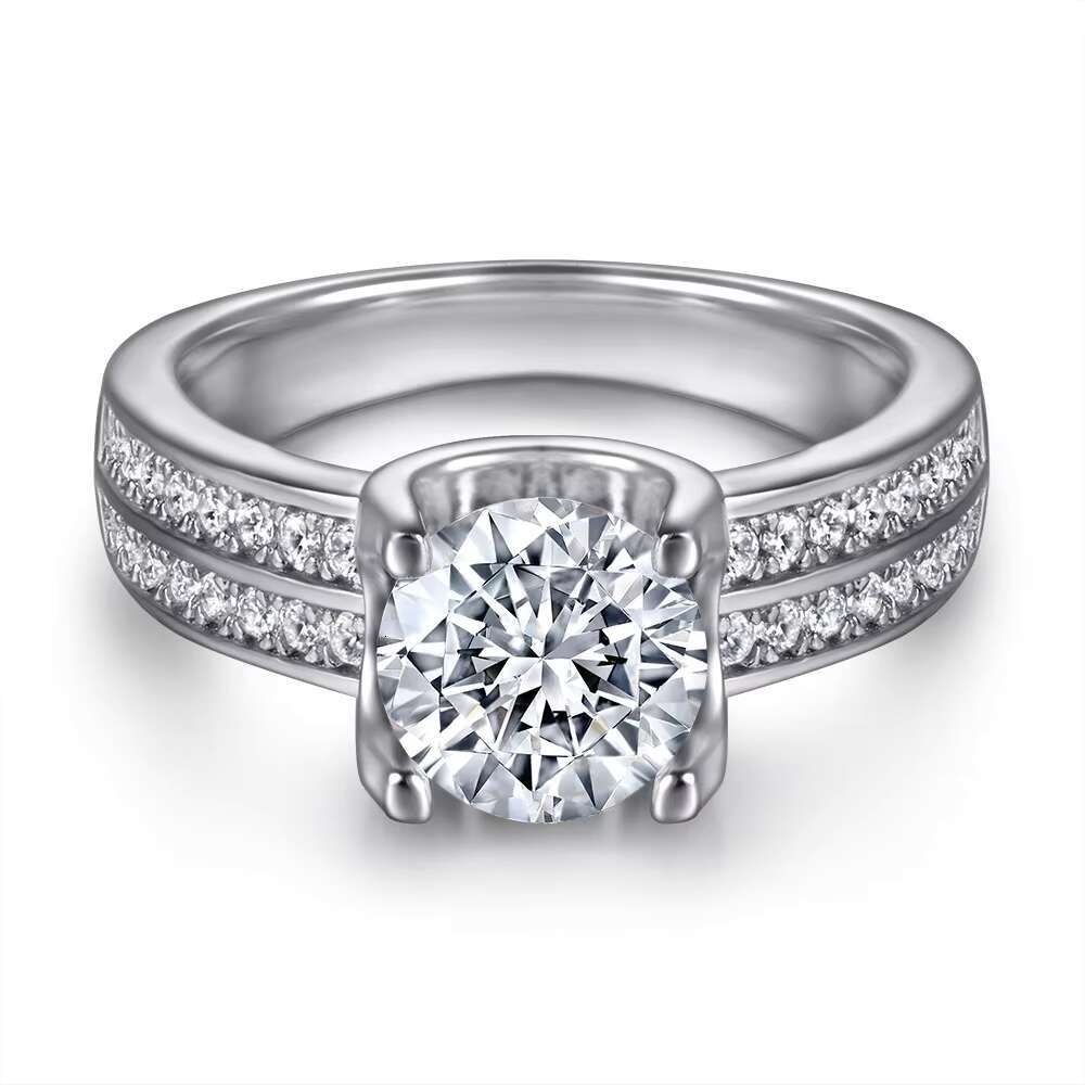 Diamond 14K 16K 18K Gold Lab Grown Diamond Ring Gift Wedding Engagement Certified