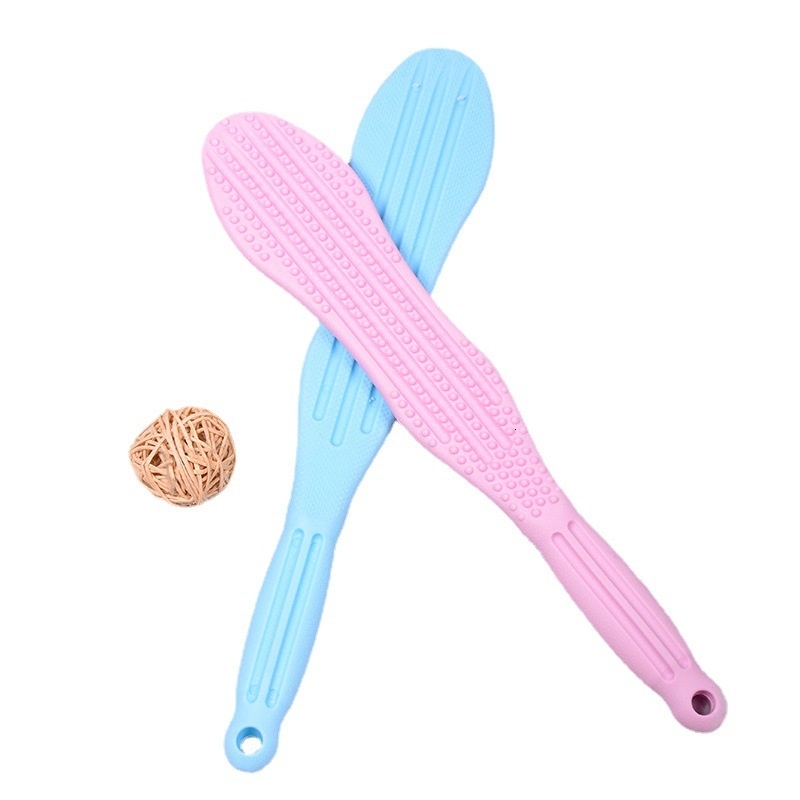 Back Hammer Massager Meridian Patting Tool Scraping Board Health Silicone Handheld Neck Shoulder Pat Stick