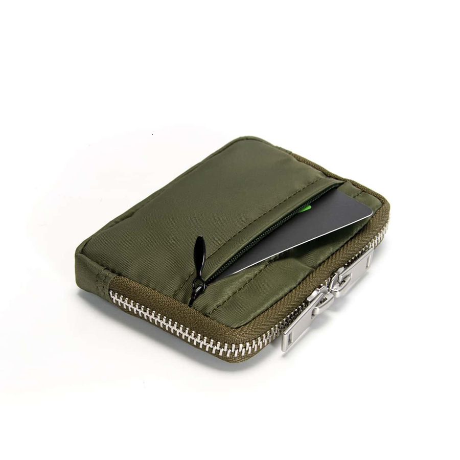 New Wallet Men Storage Fashionable Modern Leather Mini Snap Free delivery Magnetic Black Card Holder Coin Pocket Credit