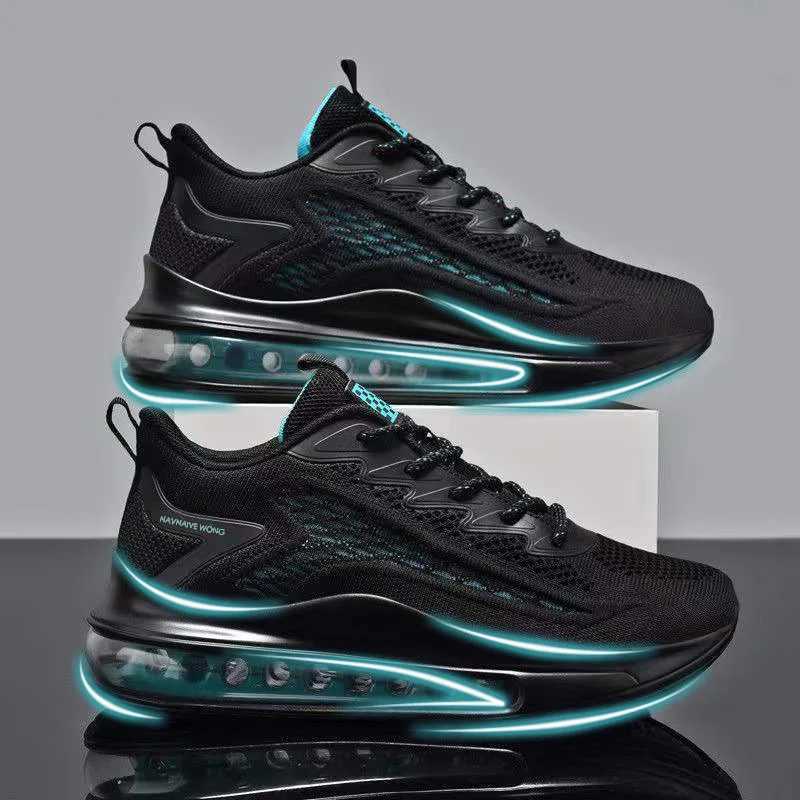 New Arrival Men Casual Air Cushion Running Shoes Comfortable Male 2025 Autumn New Mesh Breathable Casual Light Soft Sports Shoes Sneakers Z250529